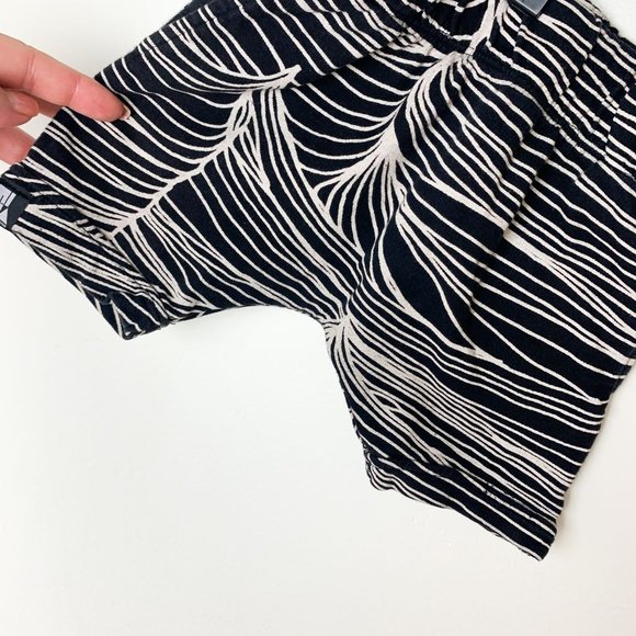 Mini & Maximus kids zebra harem short black white 2 - Picture 3 of 6